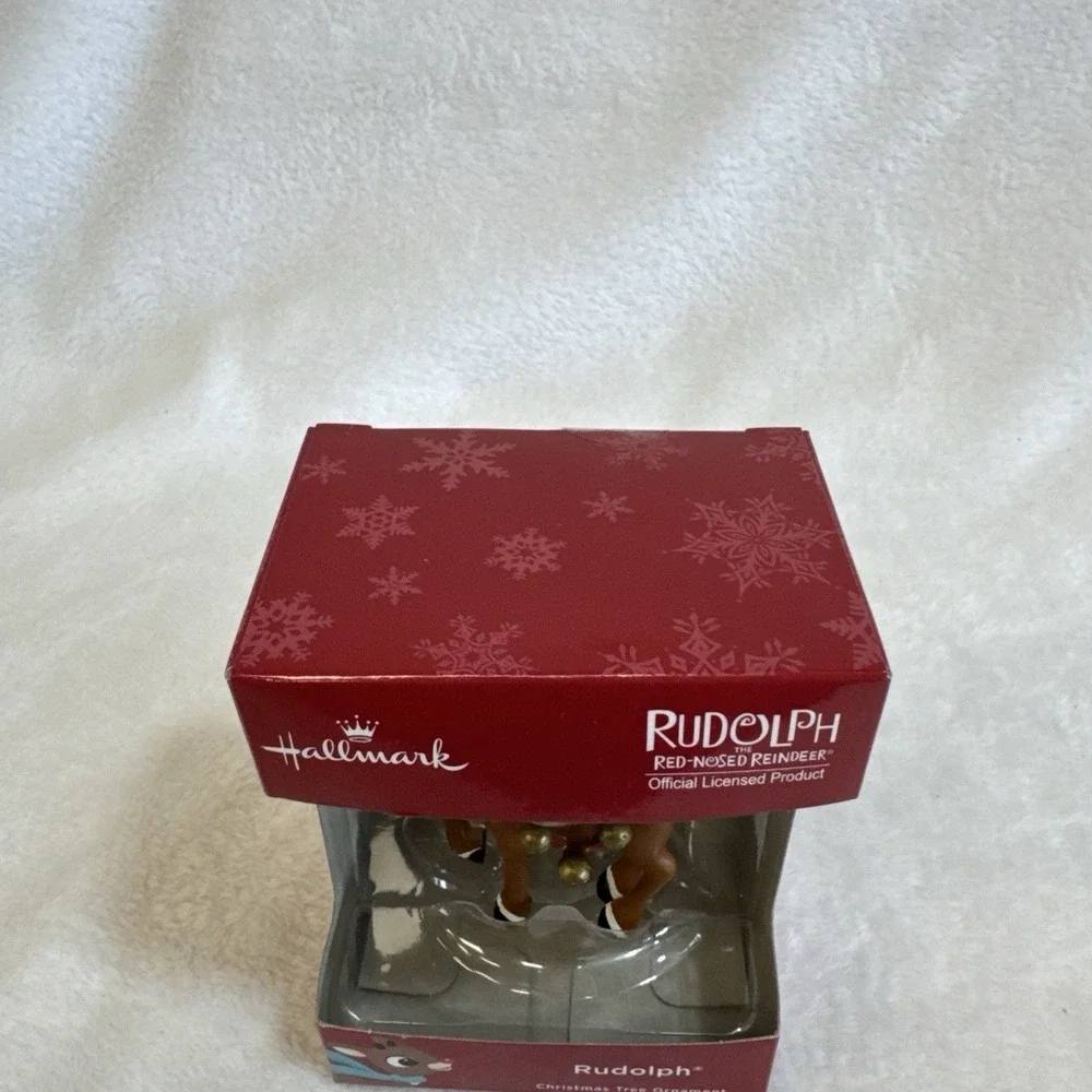 Hallmark Rudolph the Red-Nosed Reindeer Christmas Tree Ornament 2HCM4039 Brown